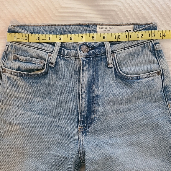 Rag & Bone Harlow Full Length Straight Jean - Picture 9 of 9